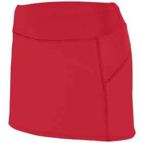 Augusta Women's Femfit Tennis Skort (Red)