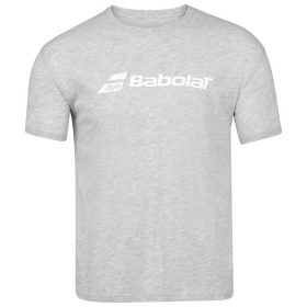 Babolat Boy's Exercise Tennis Training Tee (High Rise Heather)