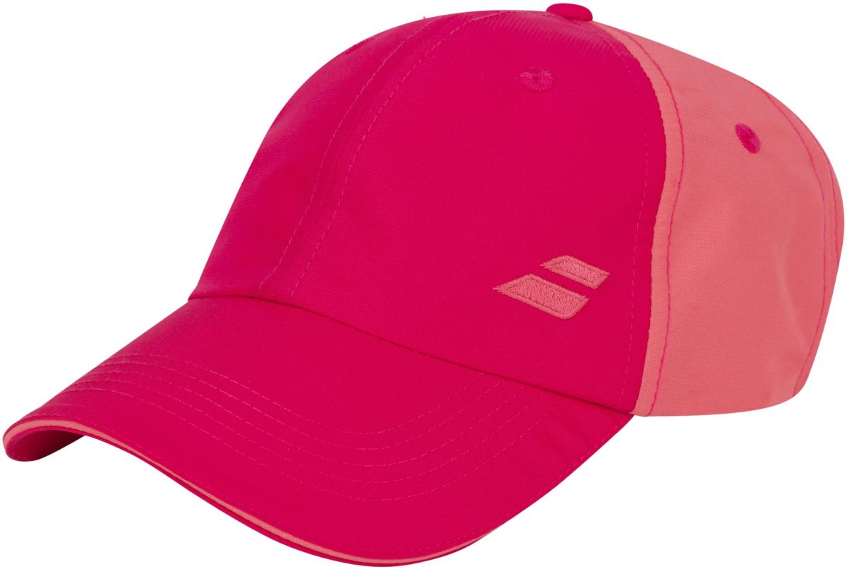 Babolat Junior Basic Logo Tennis Hat (Red Rose)