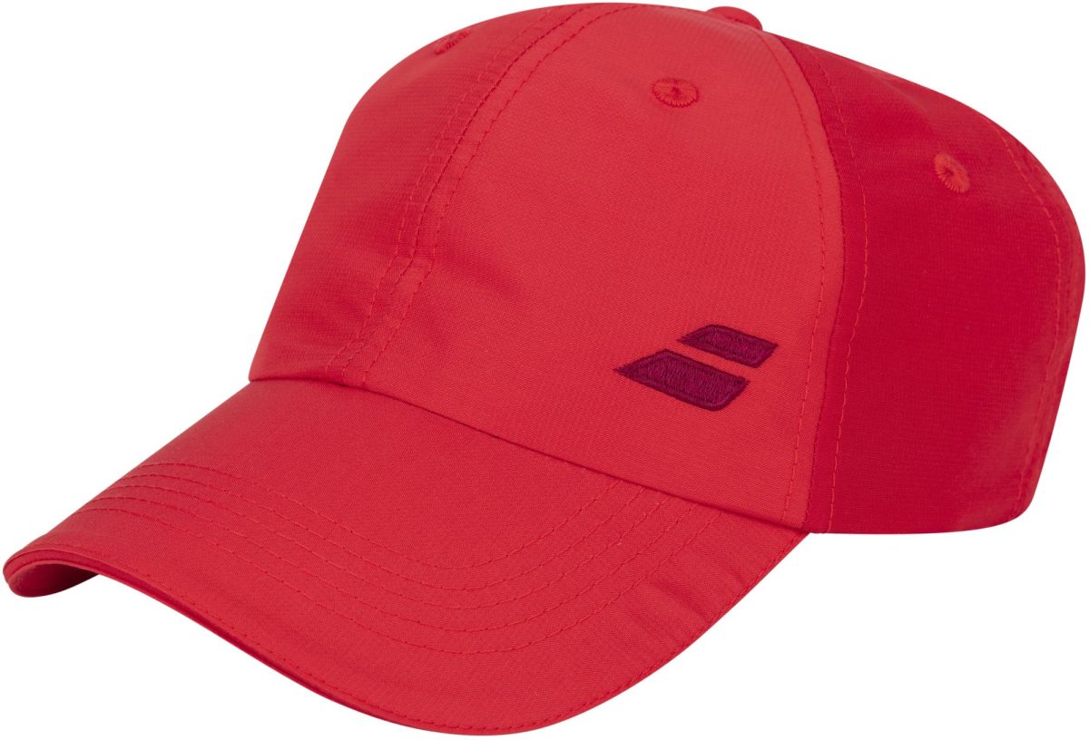 Babolat Junior Basic Logo Tennis Hat (Tomato Red)