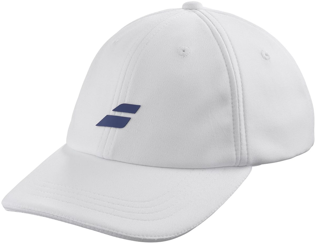 Babolat Junior Pure Logo Tennis Hat (White)