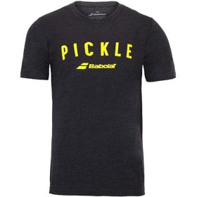 Babolat Men's Pickle Crew Neck T-Shirt (Charcoal)