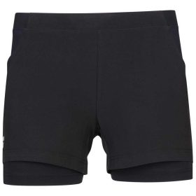 Babolat Women's Exercise Tennis Training Shorts (Black/Black)