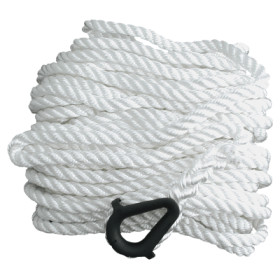 Bass Pro Shops Twisted Nylon Anchor Line - 1/2" x 200'