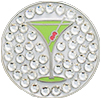 Bella Crystal Ball Marker - Appletini