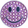 Bella Crystal Ball Marker - Pink Smiley