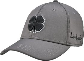 Black Clover Premium Clover Fitted Hats - Grey, Size: Large/X-Large