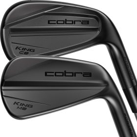 COBRA KING CB/MB Black Irons 2025 - RIGHT - $ TAPER BLK STF - 4-6(CB),7-P(MB) - Golf Clubs