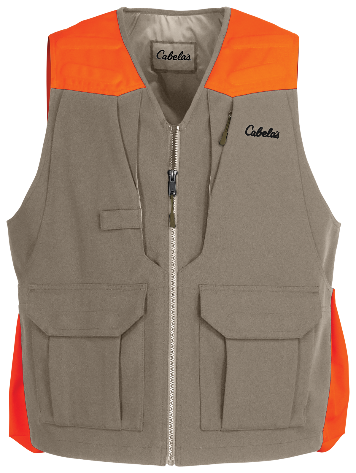 Cabela's Traditions Upland Vest for Men - Desert/Blaze - 3XL