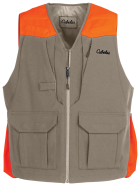 Cabela's Traditions Upland Vest for Men - Desert/Blaze - 3XL