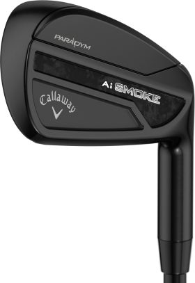 Callaway Paradym Ai Smoke Black Irons 2024 - RIGHT - 4-PW, AW - ELV MPH BLK 95S - Golf Clubs