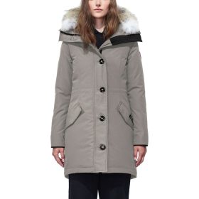 Canada Goose Rossclair Down Parka - Women's Limestone (Heritage/Fur Trim), 3XS