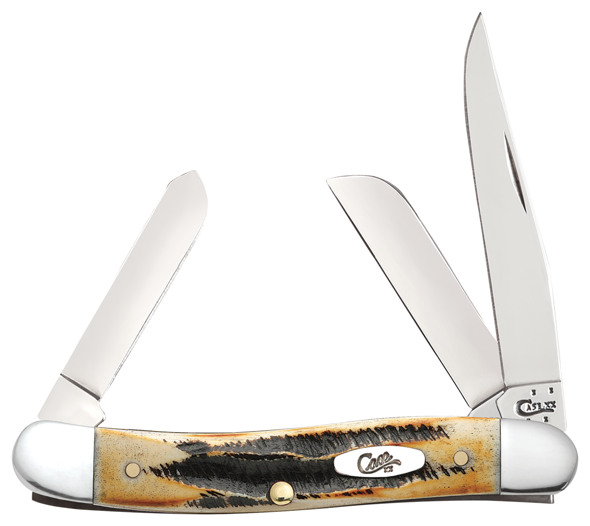 Case 6.5 Bonestag Medium Stockman Pocket Knife