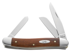 Case Smooth Chestnut Bone Medium Stockman Pocket Knife