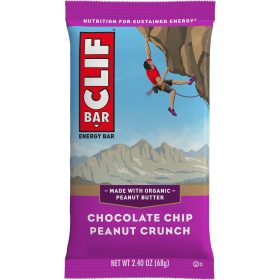 Clifbar Clif Bars - 12 Pack Chocolate Chip Peanut Crunch, One Size