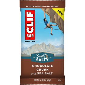 Clifbar Clif Bars - 12 Pack Chocolate Chunk w/ Sea Salt, One Size