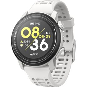 Coros PACE 3 GPS Sport Watch White/Silicone Band, One Size