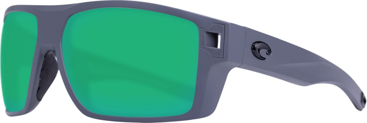 Costa Del Mar Diego Adult 580G Sunglasses, Men's, Matte Gray/Green