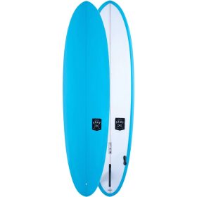 Creative Army Huevo PU Longboard Surfboard Blue Atoll, 7ft 6in