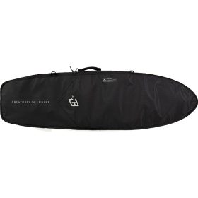 Creatures of Leisure Fish Travel DT 2.0 Surfboard Bag Black/Silver, 5ft 10in