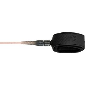 Creatures of Leisure Longboard Ankle Surfboard Leash Dirty Pink Speckle Black, 9ft