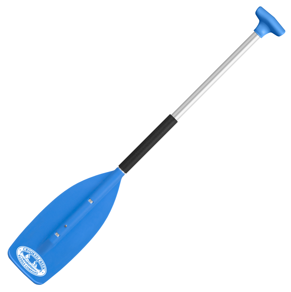 Crooked Creek Aluminum/Synthetic Paddle - Blue/Aluminum - 4-1/2'