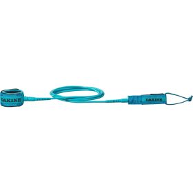 DAKINE Longboard Ankle Surfboard Leash - 9ft 6in Ai Aqua, 9ft 6in x 1/4in