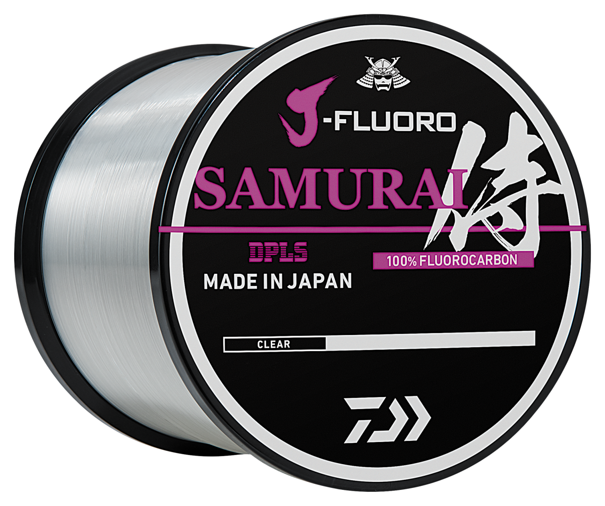 Daiwa J-Fluoro Samurai Fluorocarbon Fishing Line - 12 lb. - 1000 Yards