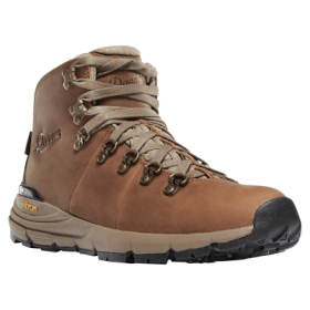 Danner Mountain 600 Leather Waterproof Hiking Boots for Ladies - Rich Brown - 10M