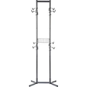 Delta 4-Bike Free Standing Rack With Basket