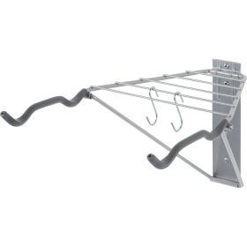 Delta Two Bike Wall Mount Rack + Shelf One Color, One Size