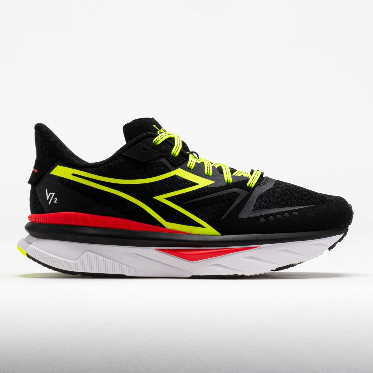 Diadora Atomo v7000 2 Unisex Black/Yellow Fluo Running Shoes