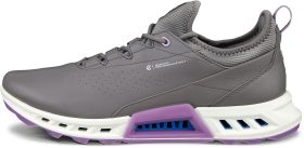 ECCO Womens BIOM C4 Golf Shoes - Steel/Lavender Mist -