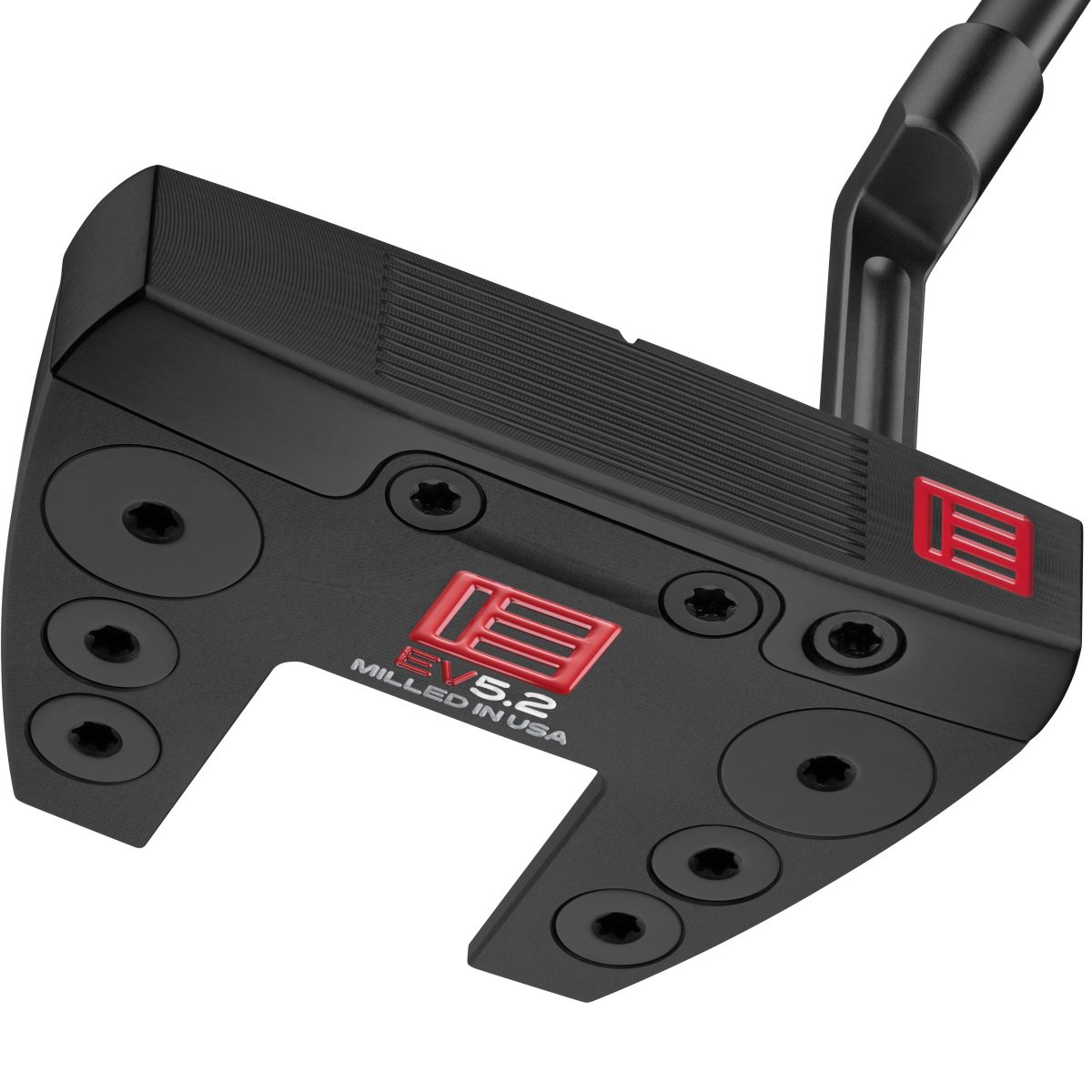 Evnroll EV5.2 Black Putter - Short Plumber - RIGHT - SHORT PLUMBER - 34" - Golf Clubs