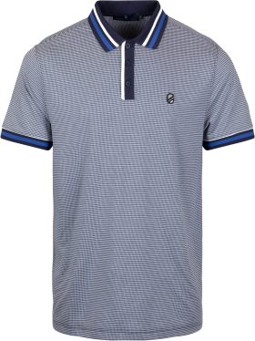 Extracurricular Harelquin Men's Golf Polo - Blue, Size: Medium