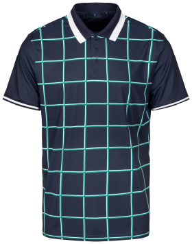 Extracurricular Platt Men's Golf Polo - Blue, Size: Medium