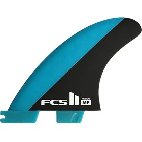 FCS Mick Fanning Performance Core Tri Surfboard Fins Blue, M