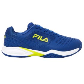 Fila Men's Axilus 2 Energized Tennis Shoes (Blue/Primrose/White)