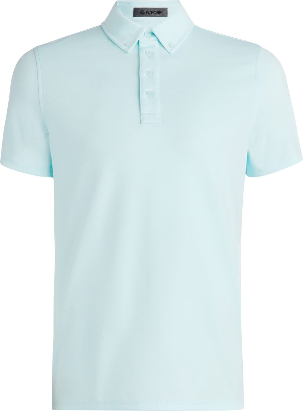 G/FORE Polkadot Jacquard Men's Golf Polo - Blue, Size: Small