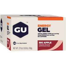 GU Energy Gel - 24 Pack Big Apple, 24 PACK