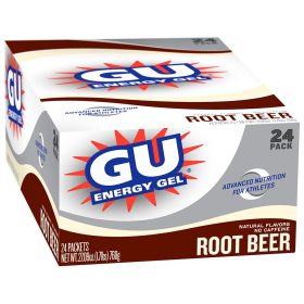 GU Energy Gel - 24 Pack Root Beer, 24 PACK