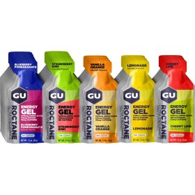 GU Roctane Energy Gel - 24 Pack Assorted Mixed Box, One Size