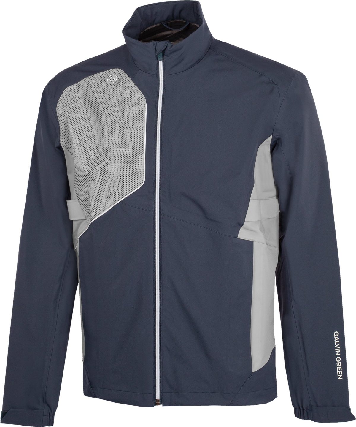 Galvin Green Ames Men's Golf Rain Jacket - Blue, Size: Small