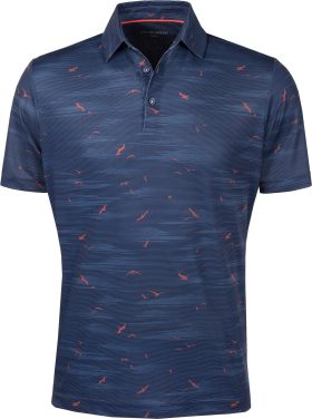 Galvin Green Marin Men's Golf Polo - Blue, Size: Small