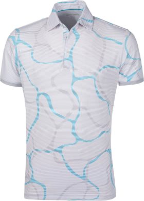 Galvin Green Markos Men's Golf Polo - White, Size: Small