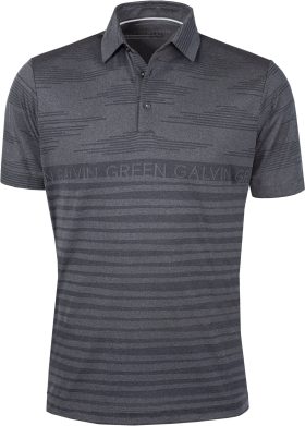 Galvin Green Maximus Men's Golf Polo - Black, Size: Small