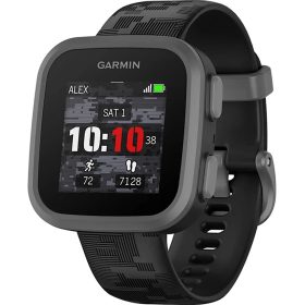 Garmin Bounce Sport Watch - Kids' Black Camo, 1.3in Display