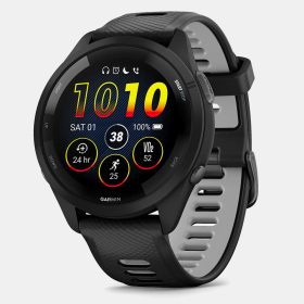 Garmin Forerunner 265 GPS Watch GPS Watches Black with Powder Gray