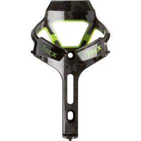 Garmin Tacx Ciro Bottle Cage Glossy Black/Green, One Size