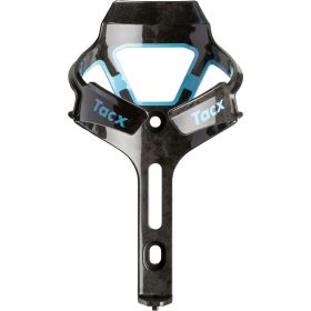 Garmin Tacx Ciro Bottle Cage Glossy Black/Light Blue, One Size